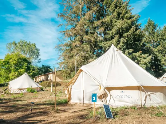 camping nature dordogne tente lodging